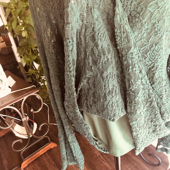 NY Collection-MACY’S’s, green in size Large🦚 NWT - Picture 4 of 9